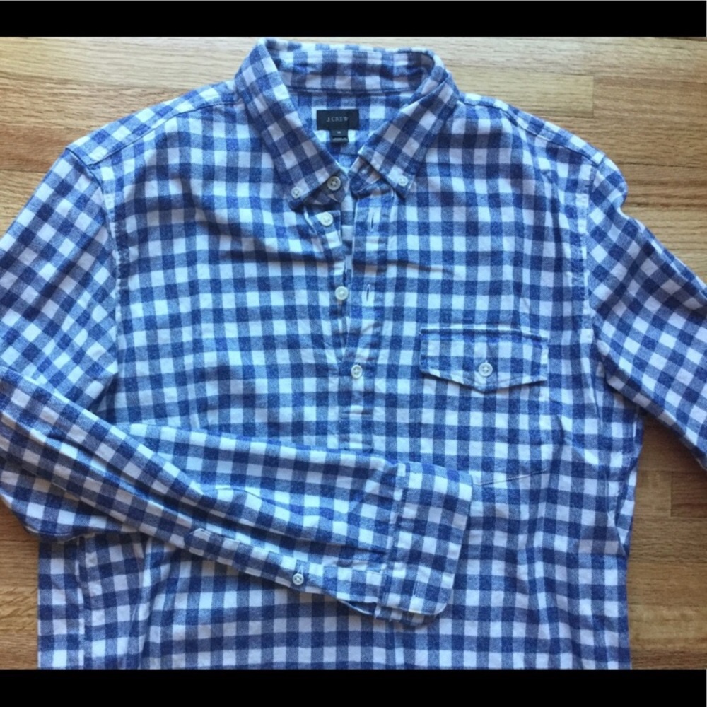 Jcrew flannel shirt